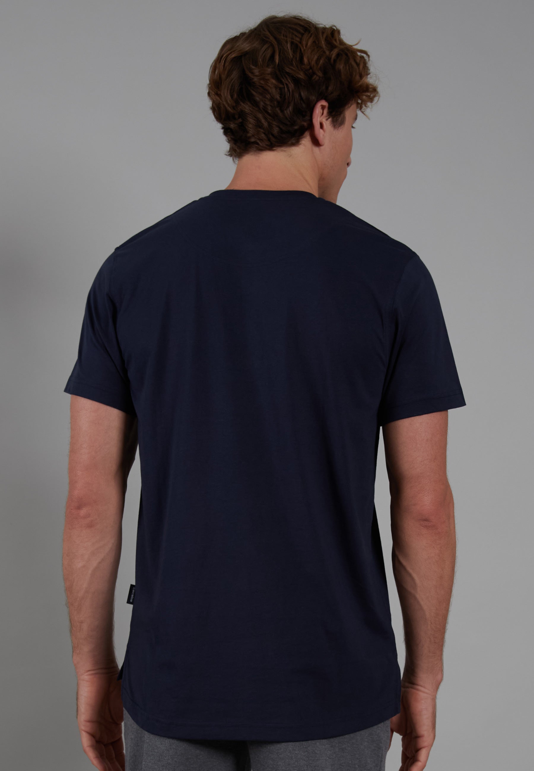 ceceba-herren-shirt-blau-uni image 3