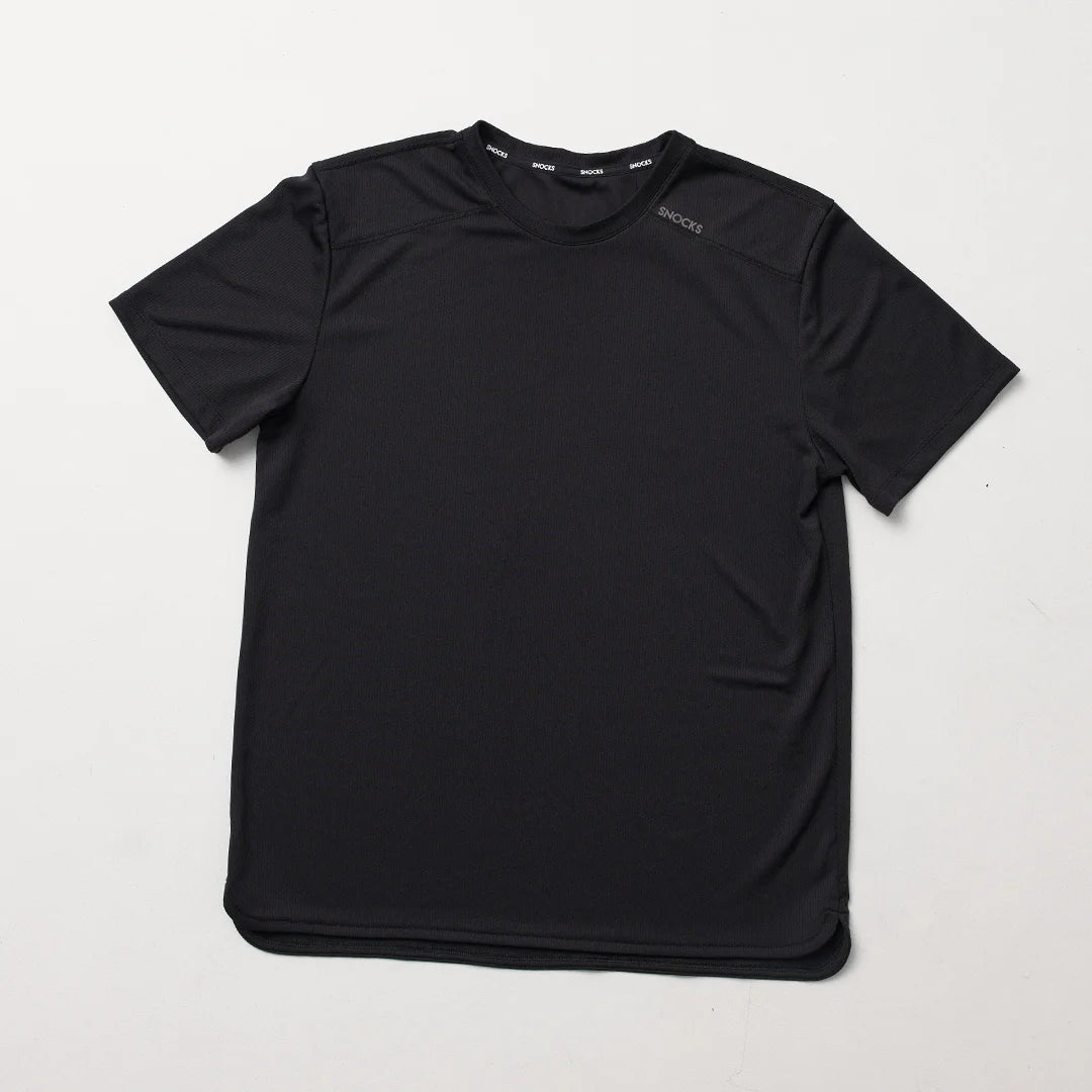 snocks-trainingsshirt-mesh-herren-schwarz image 8