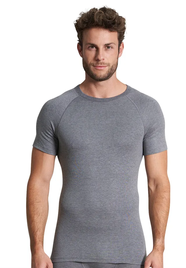 ceceba-herren-t-shirt-grau-thermo-funktionsshirt-gerippt image 1