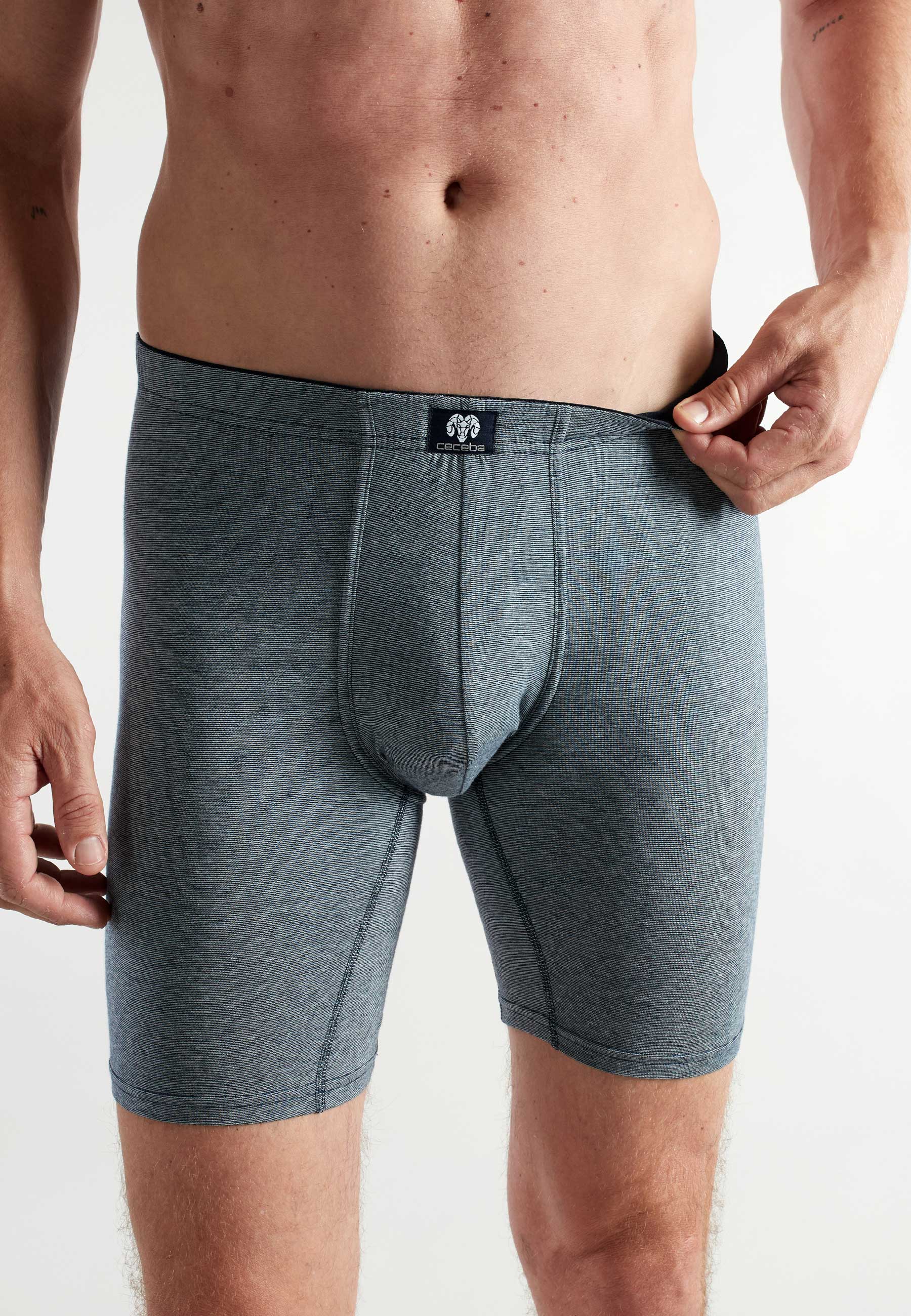 ceceba-herren-long-pants-blau-uni-2er-pack-cyclist image 4