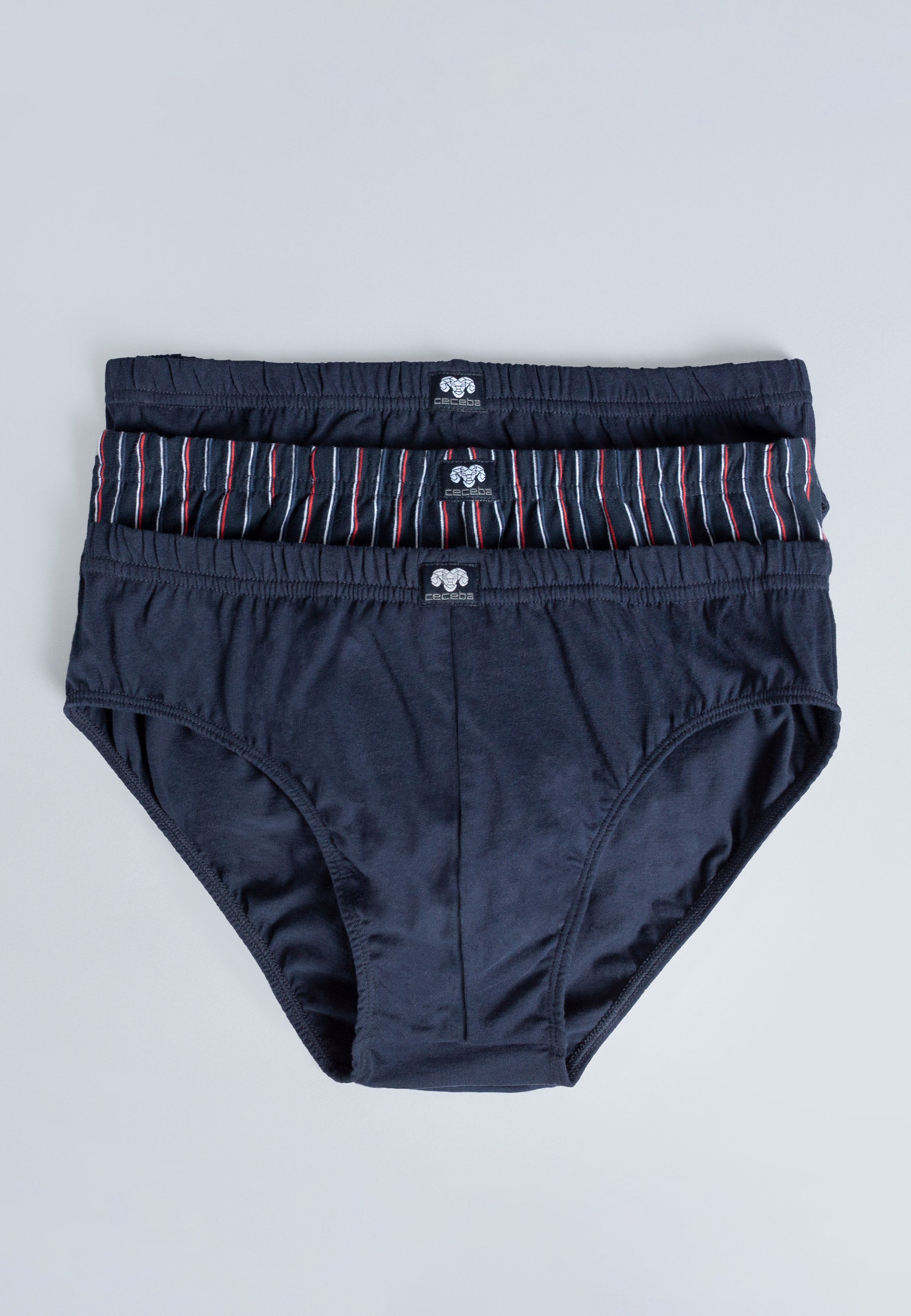 ceceba-herren-slip-blau-l-ngsgestreift-3er-pack-baumwoll-slips image 5