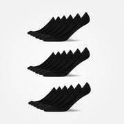 snocks-loafer-sokken-zwart-schwarz-kurze-socken-bio-baumwolle image 3