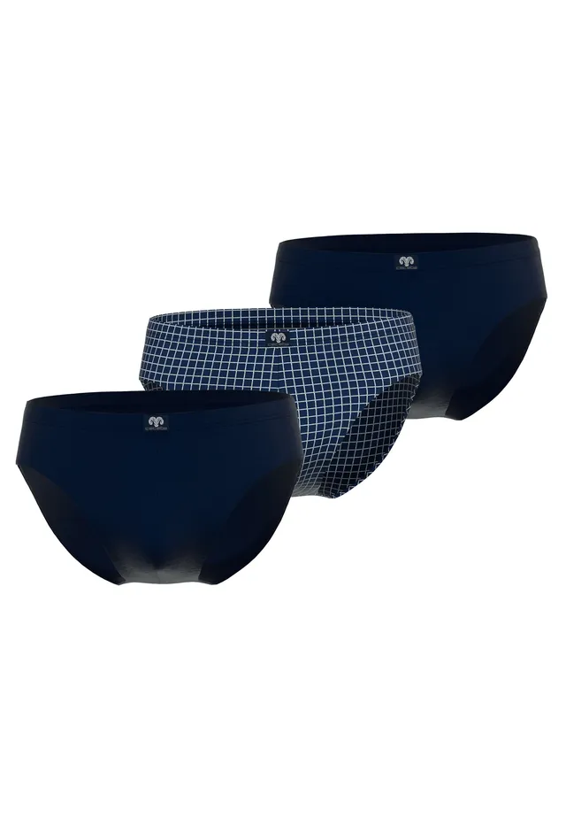 ceceba-herren-slip-blau-l-ngsgestreift-3er-pack image 1