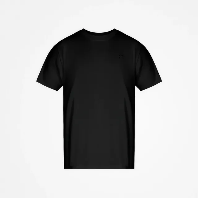 snocks-basic-t-shirt-herren-schwarz image 1