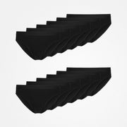 snocks-slips-herren-slip-aus-bio-baumwolle-in-schwarz image 2
