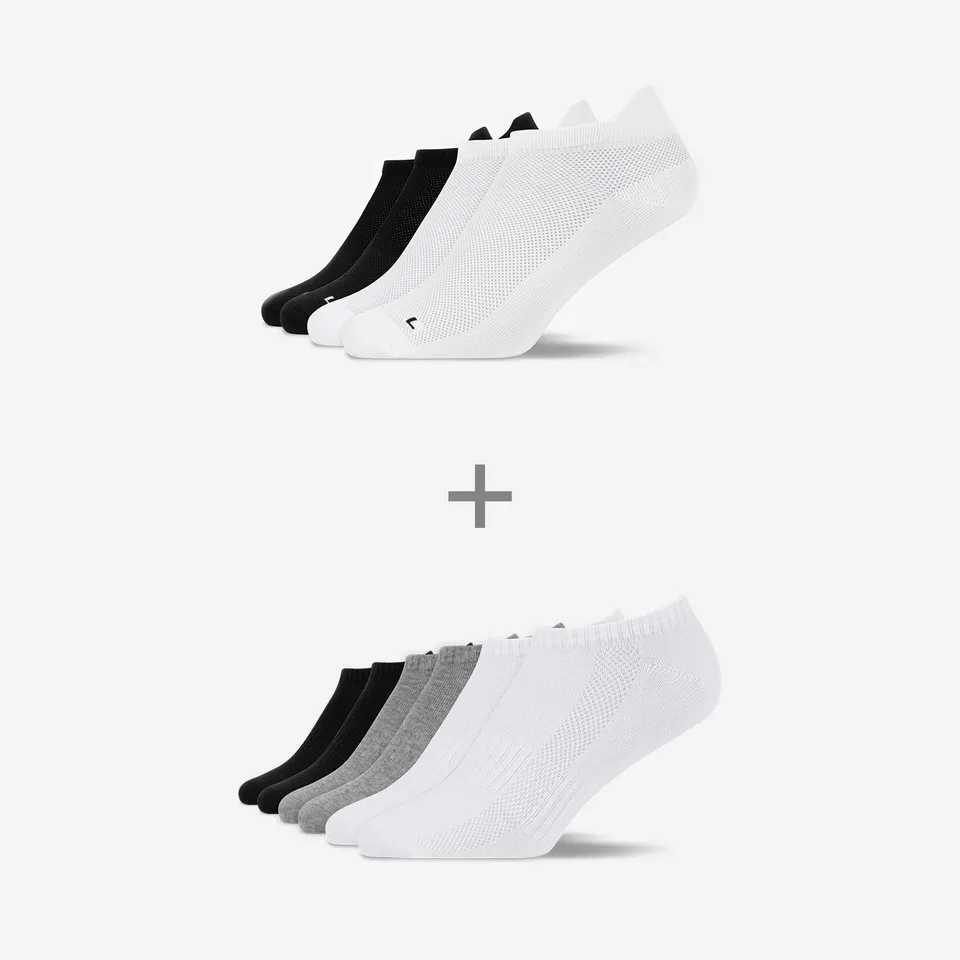 snocks-athleisure-socks-bundle-sneaker-socken-set-unisex image 1
