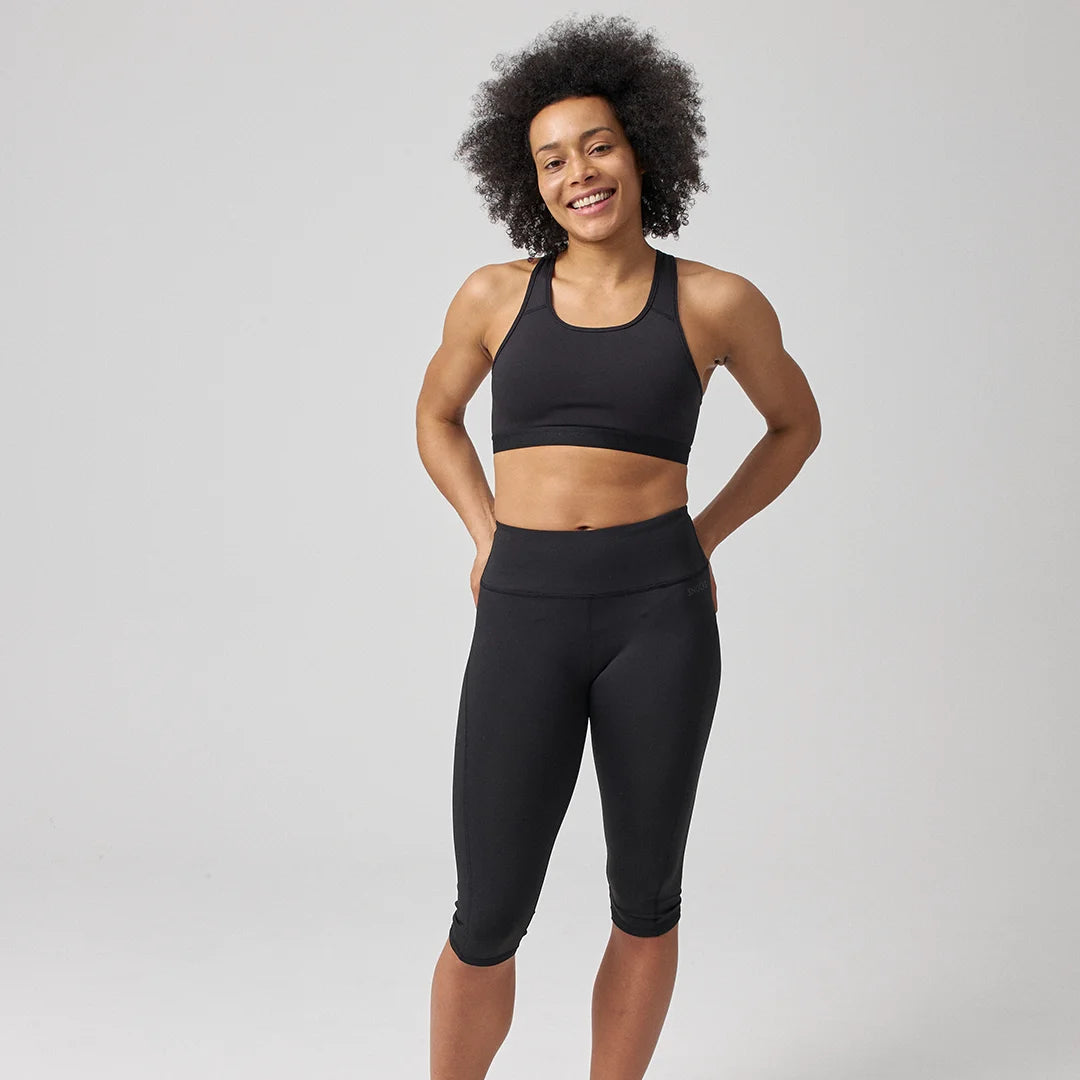 snocks-capri-leggings-high-waist-damen-grape image 8