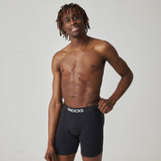 snocks-premium-boxershorts-lang-herren-schwarz-modal image 5