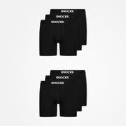snocks-premium-boxershorts-lang-herren-schwarz-modal image 2