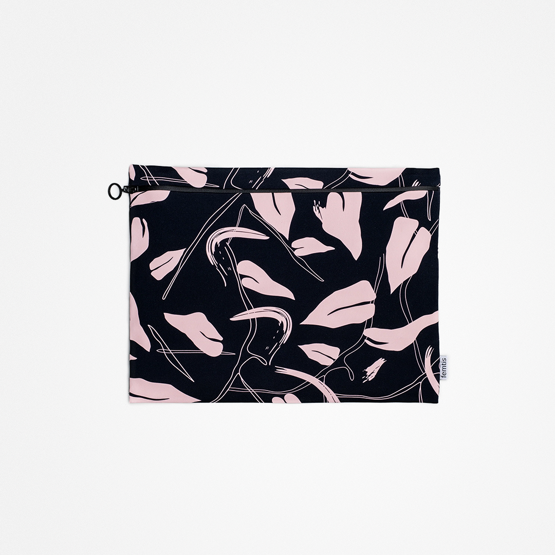 snocks-x-femtis-wetbag-gro-wasserdichte-tasche-pflanzenmuster image 2