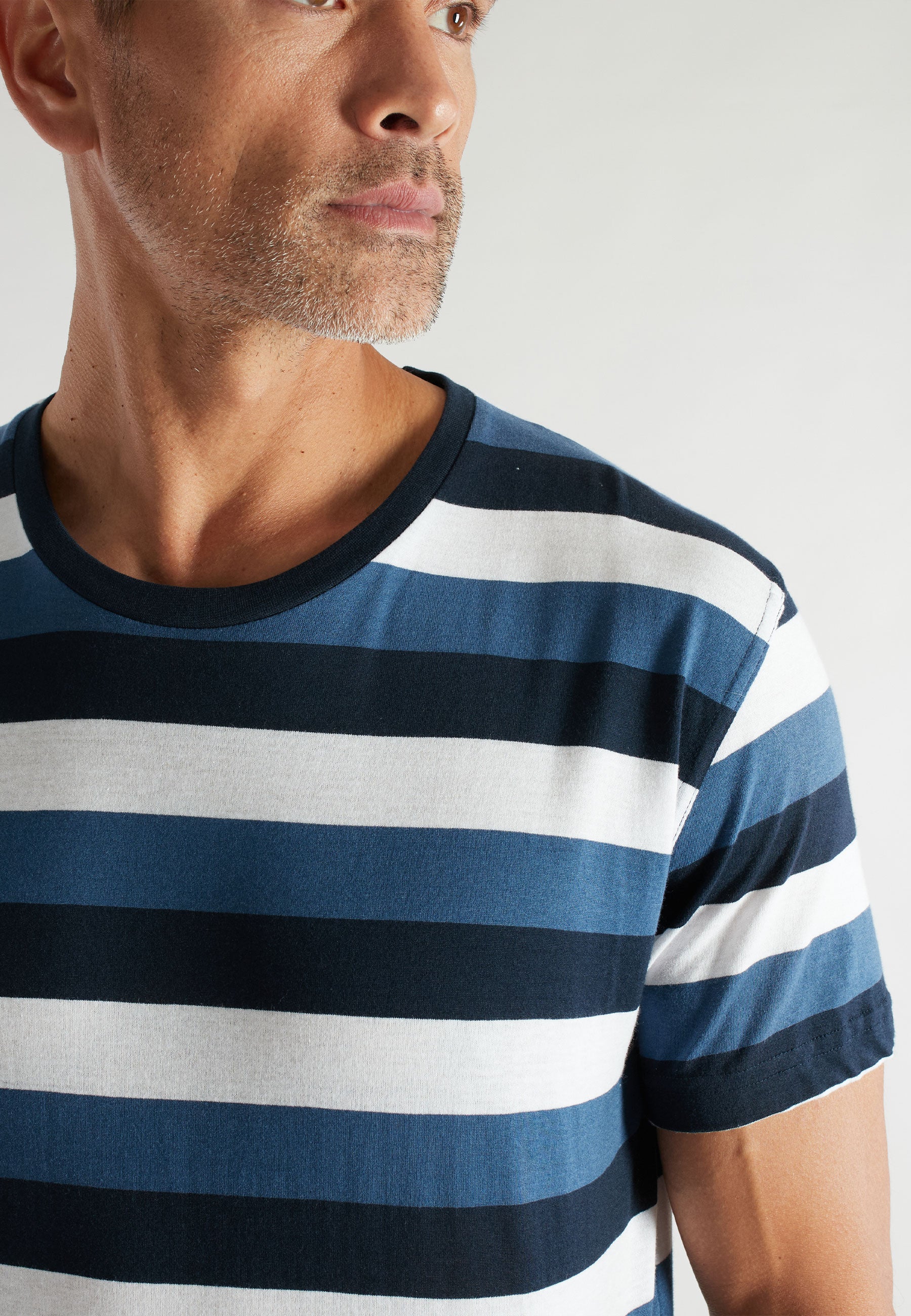 ceceba-herren-shorty-blau-quergestreift image 4