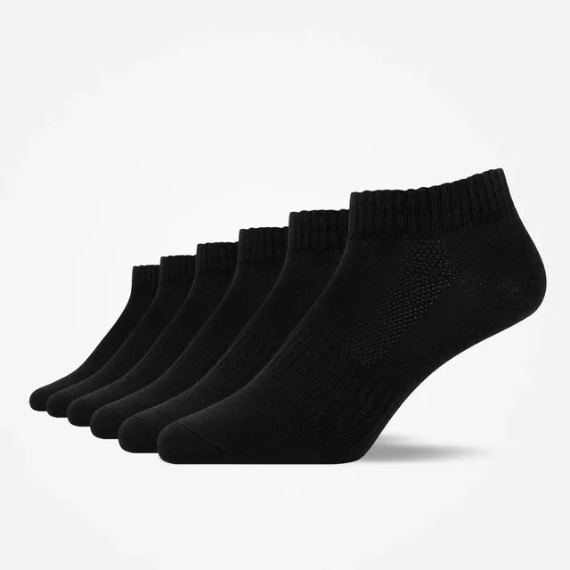 snocks-quarter-socken-kurze-socken-in-schwarz image 1