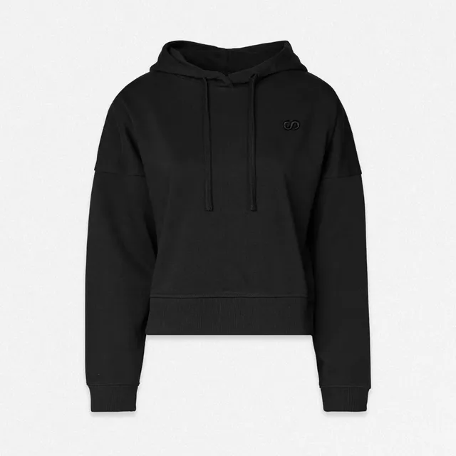 snocks-damen-hoodie-kapuzenpullover-schwarz image 1