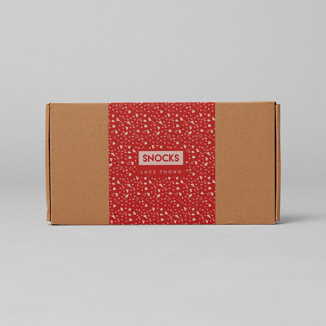 snocks-tangas-mit-spitze-love-damen-kirschrot image 7