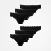 snocks-spitzen-string-schwarz-2 image 2