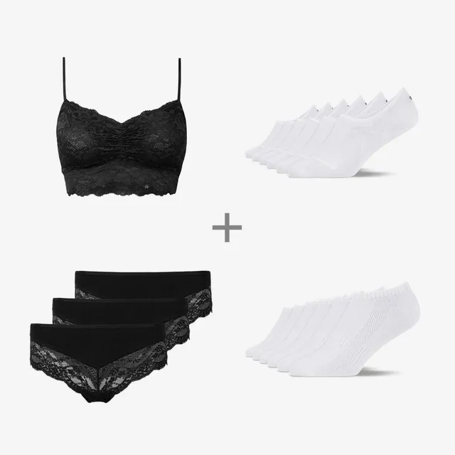 snocks-basic-essentials-bundle-socken-und-unterw-sche-set image 1