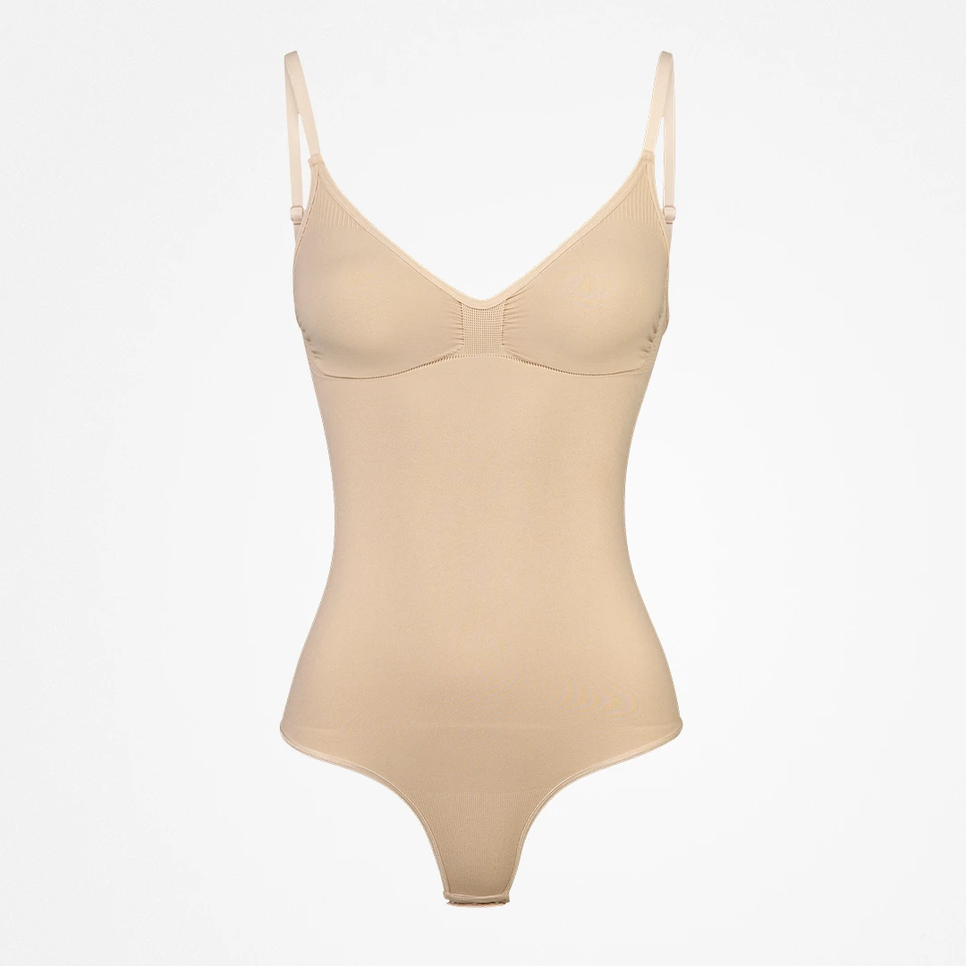 snocks-shaping-body-seamless-damen-beige image 1