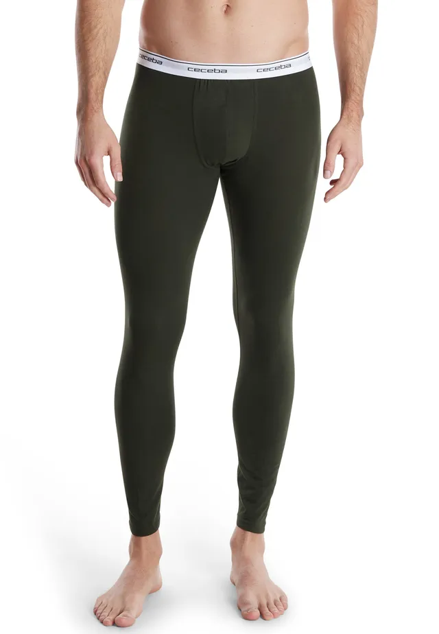 ceceba-herren-lange-unterhose-gr-n-uni image 1
