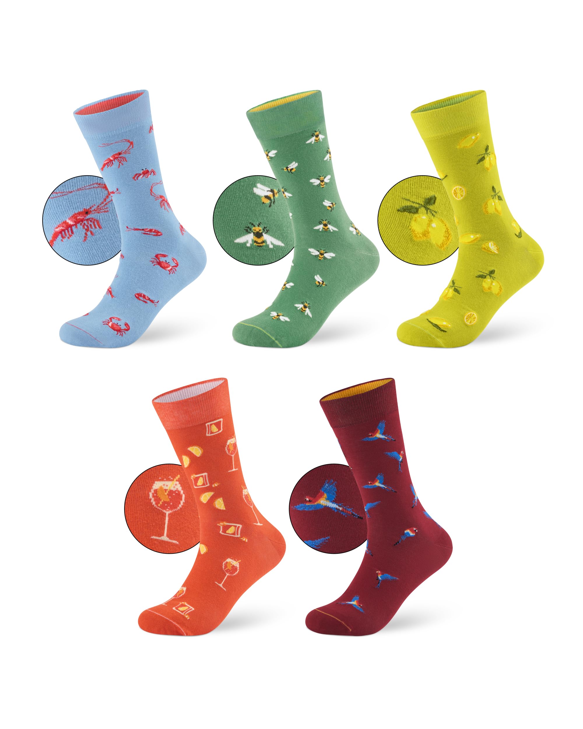 von-jungfeld-motivsocken-set-aus-bio-baumwolle-unisex-str-mpfe-im-geschenkset image 8