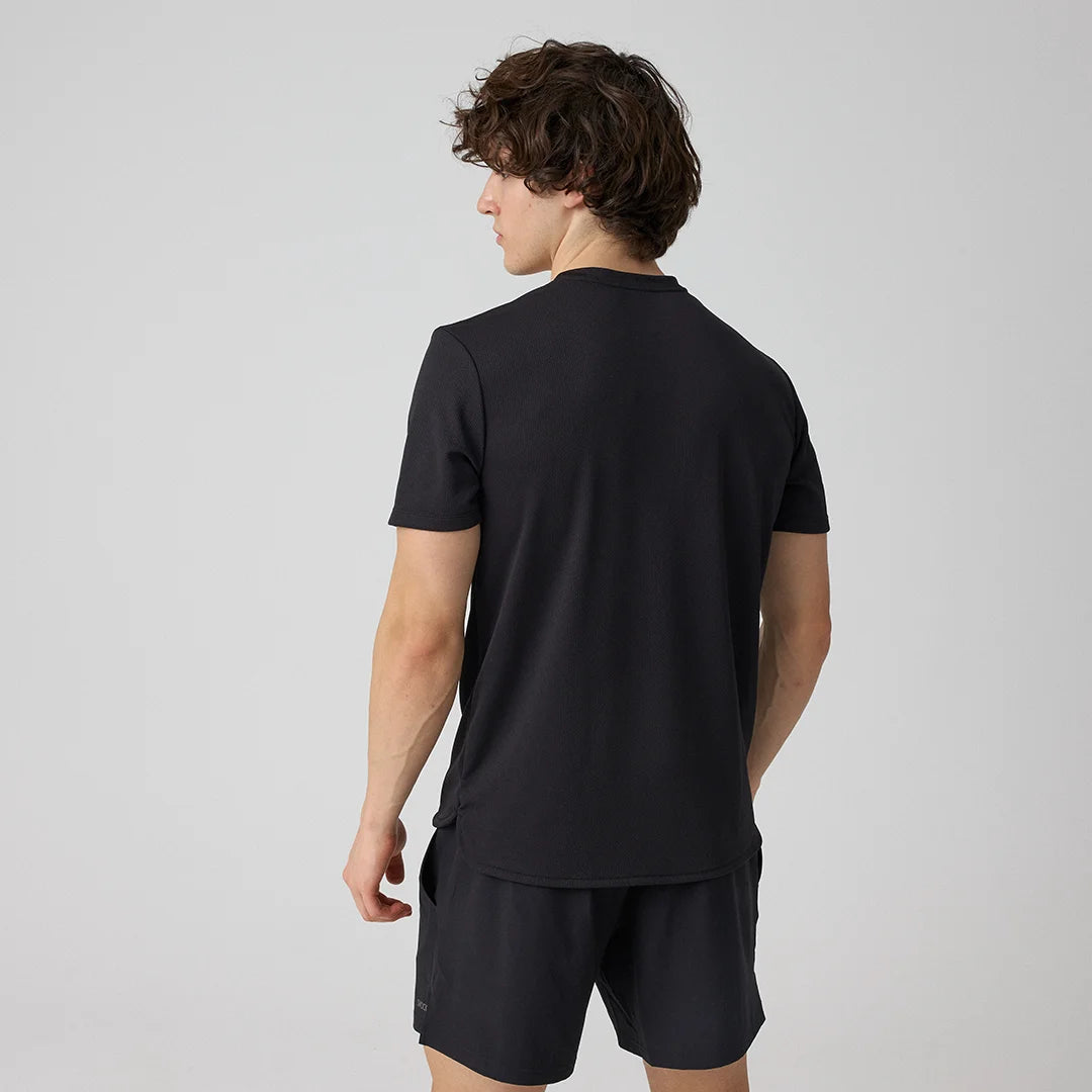 snocks-trainingsshirt-mesh-herren-schwarz image 5