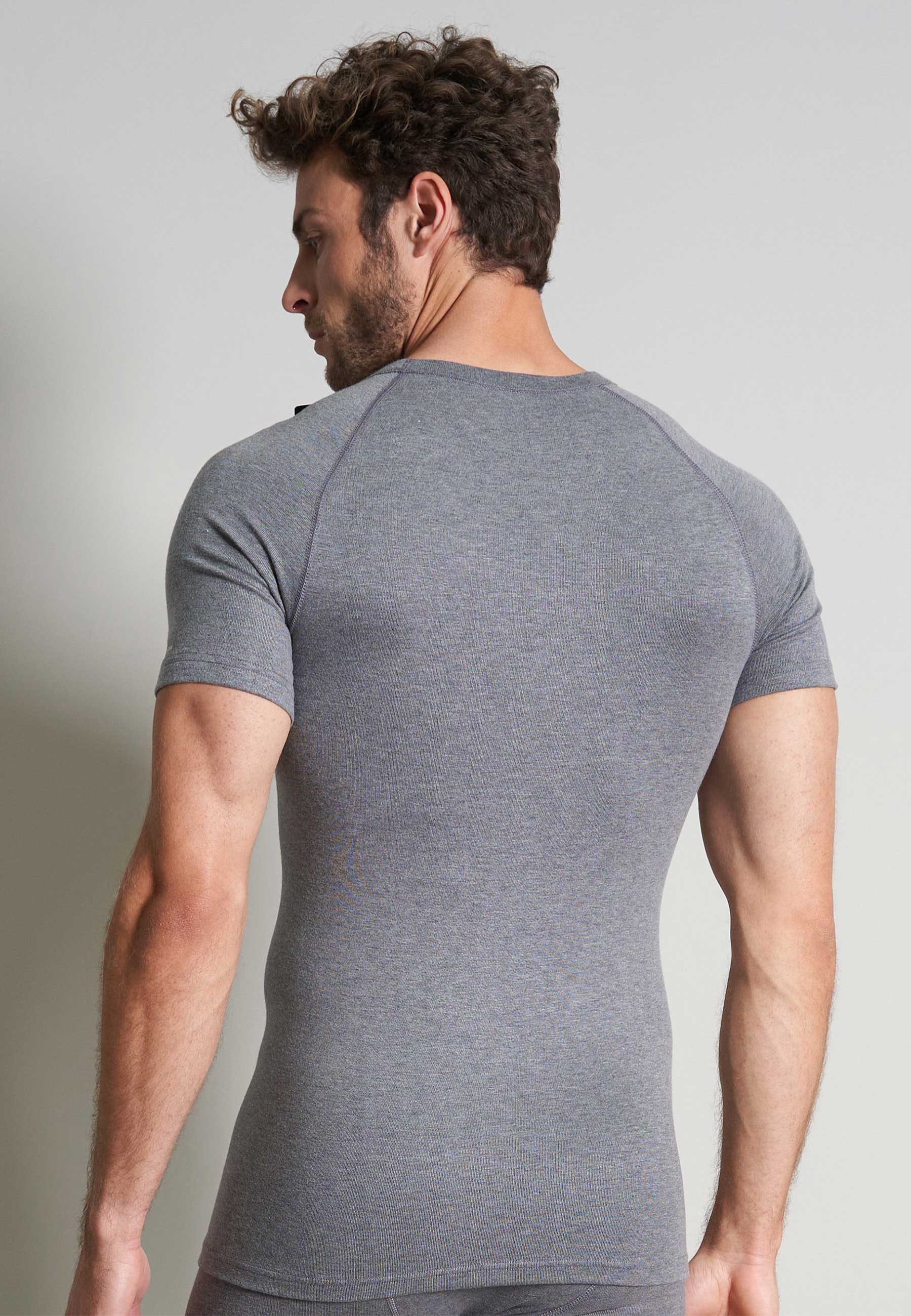ceceba-herren-t-shirt-grau-thermo-funktionsshirt-gerippt image 3