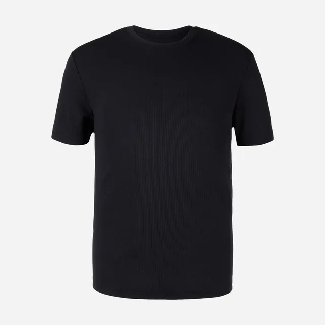 snocks-trainingsshirt-allover-mesh-herren-schwarz image 1