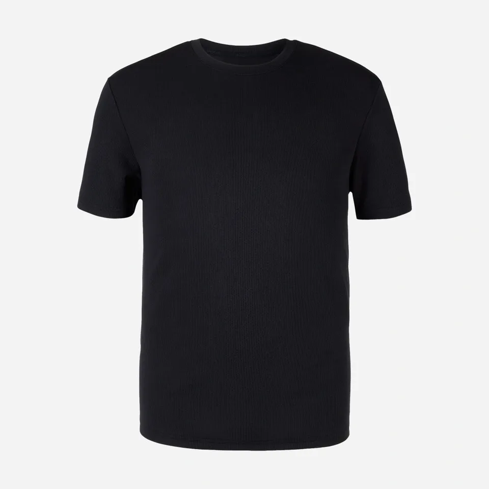 snocks-trainingsshirt-allover-mesh-herren-schwarz image 1