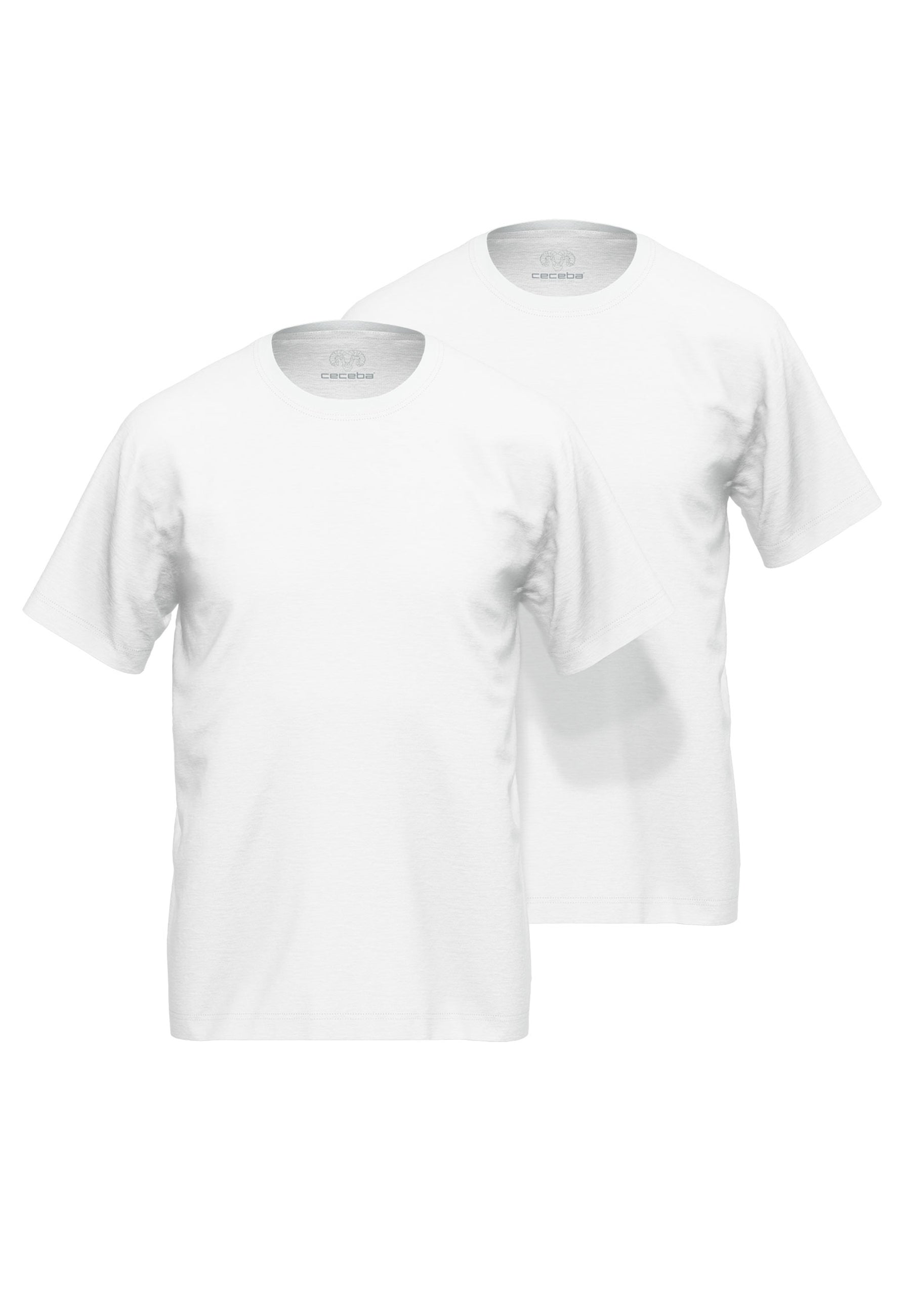 ceceba-herren-shirt-wei-uni-2er-pack-single-jersey-rundhals image 1