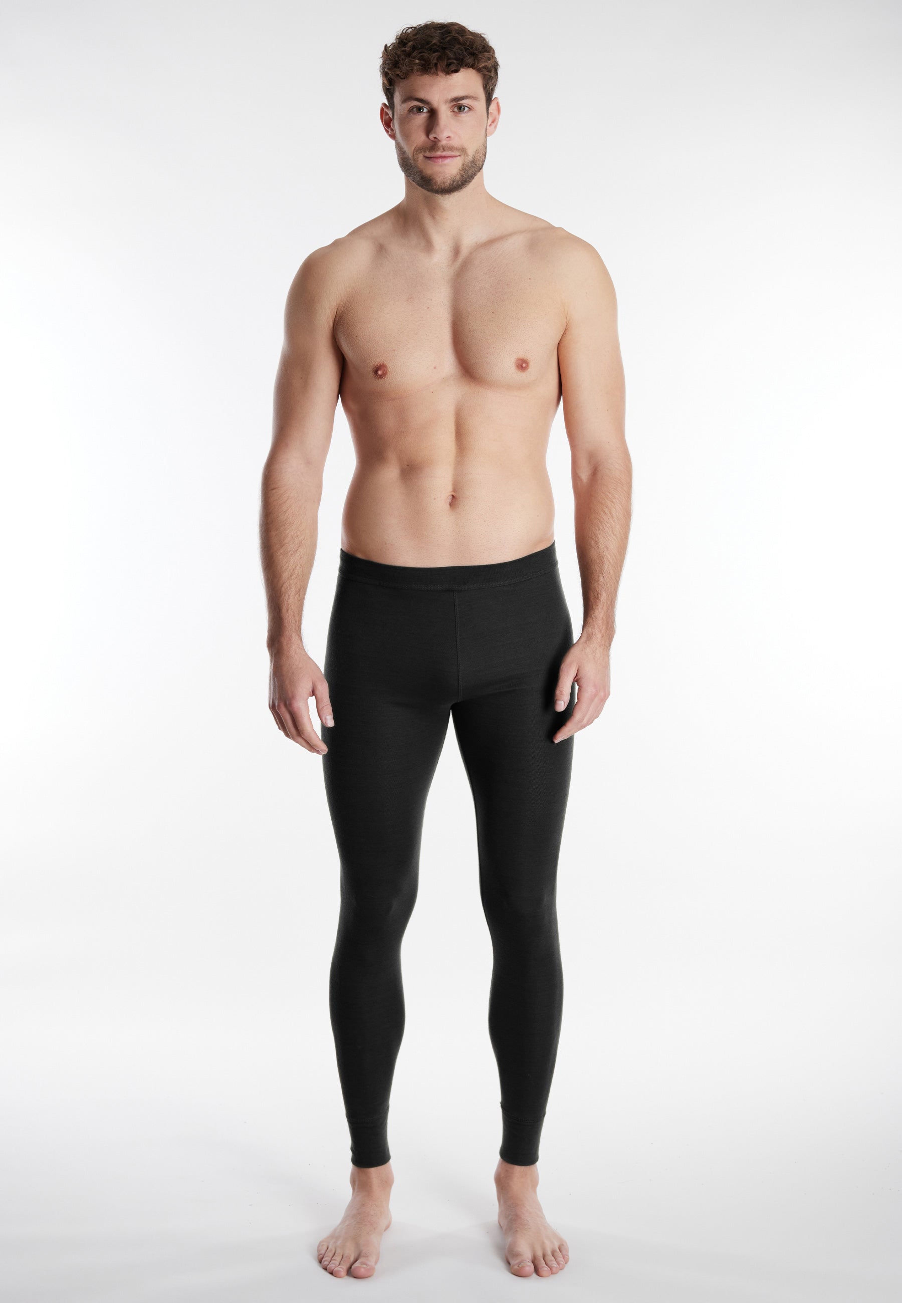 ceceba-herren-lange-unterhose-schwarz-uni-thermo image 2