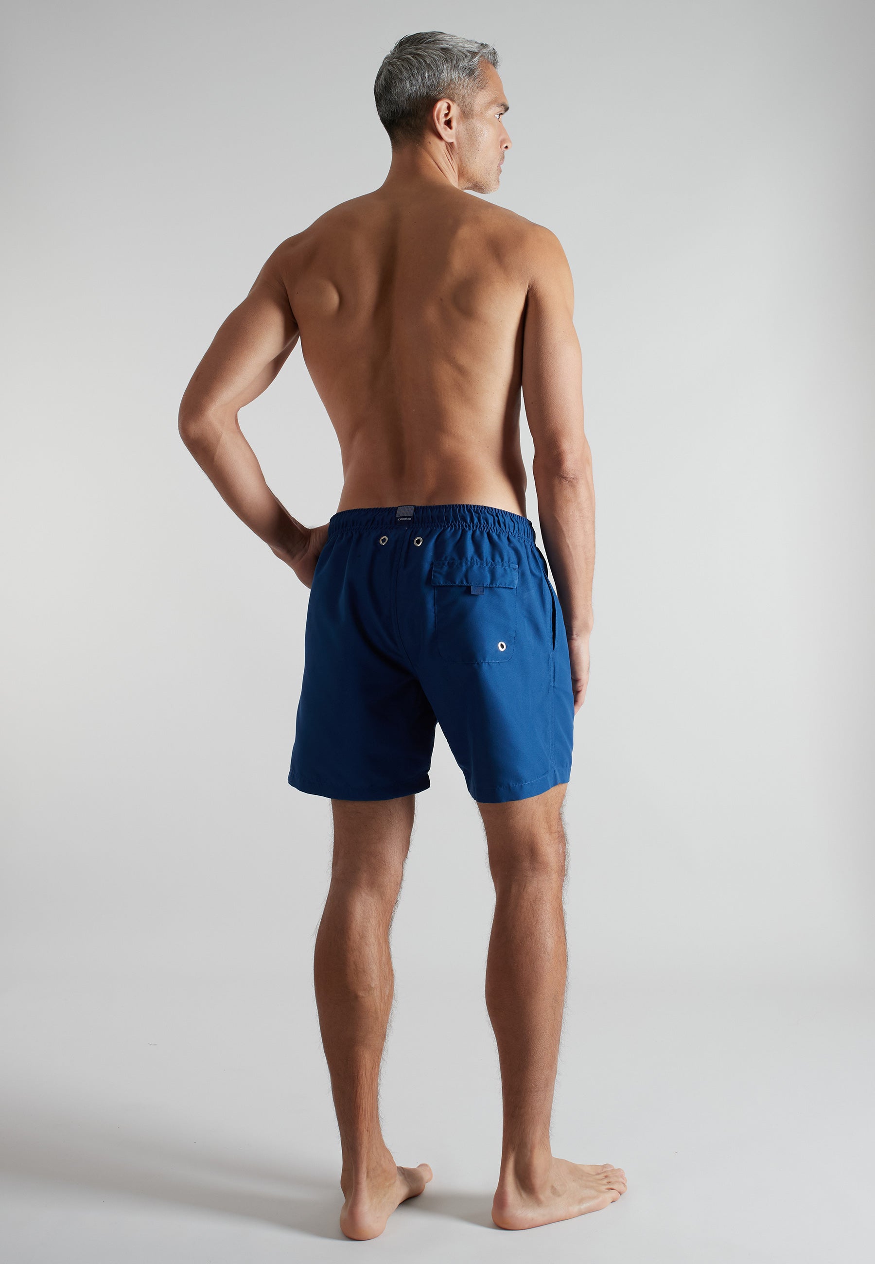 ceceba-herren-badeshorts-blau-uni-schwimmshorts-mit-taschen image 3