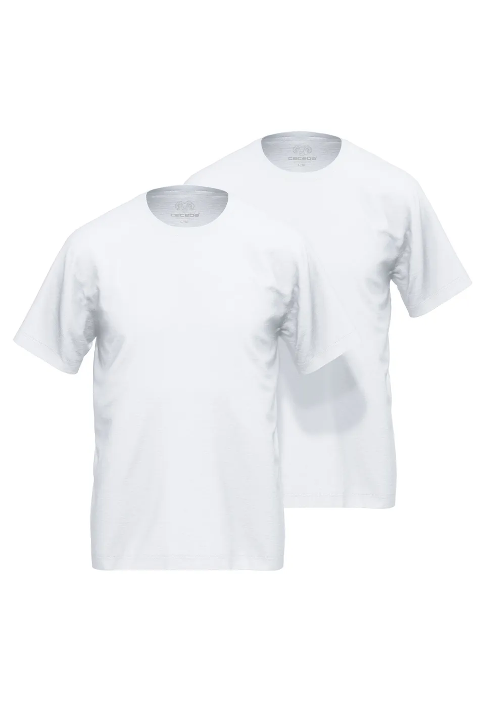 ceceba-herren-shirt-wei-uni-2er-pack image 1