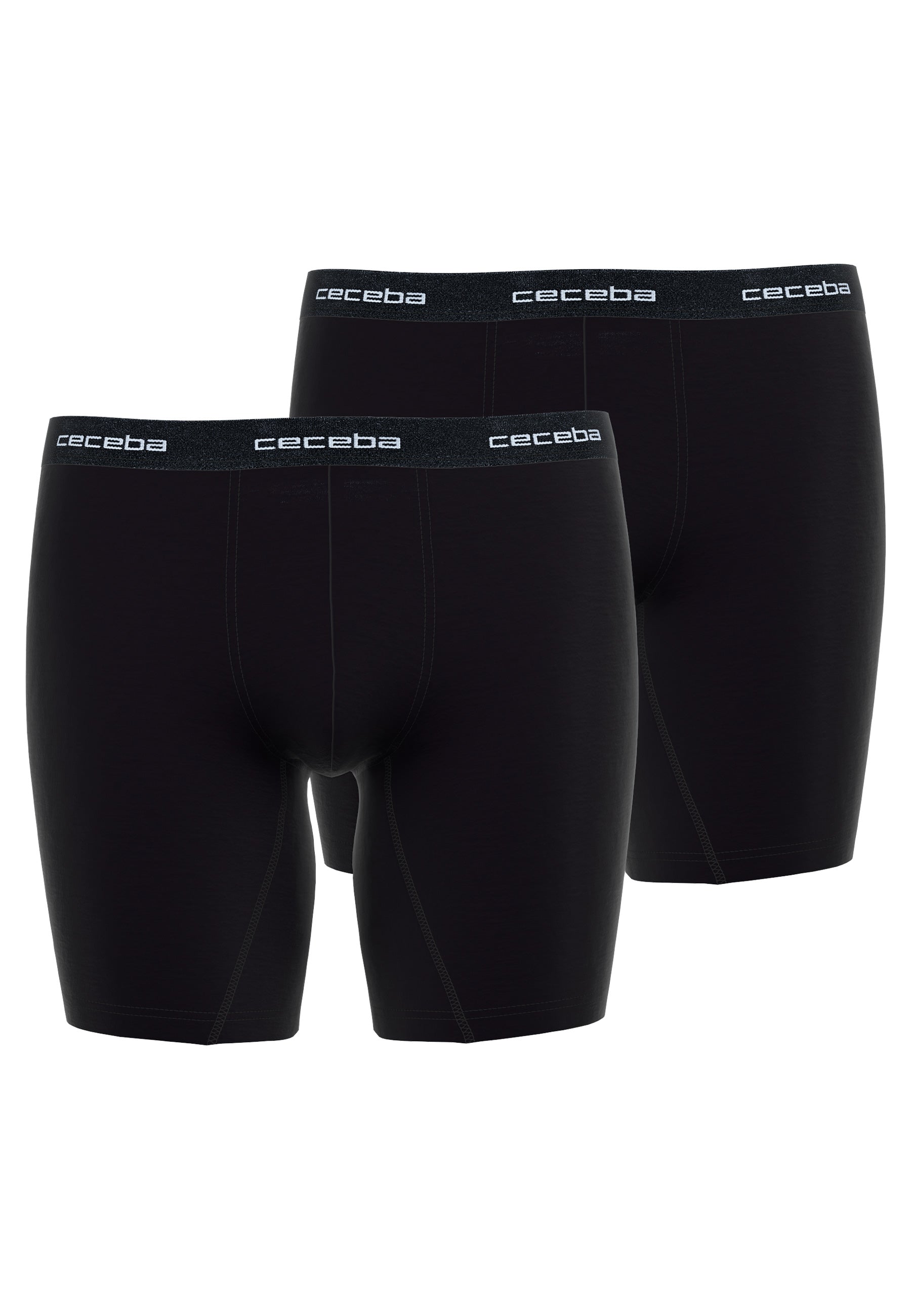 ceceba-herren-cyclist-schwarz-uni-2er-pack image 1