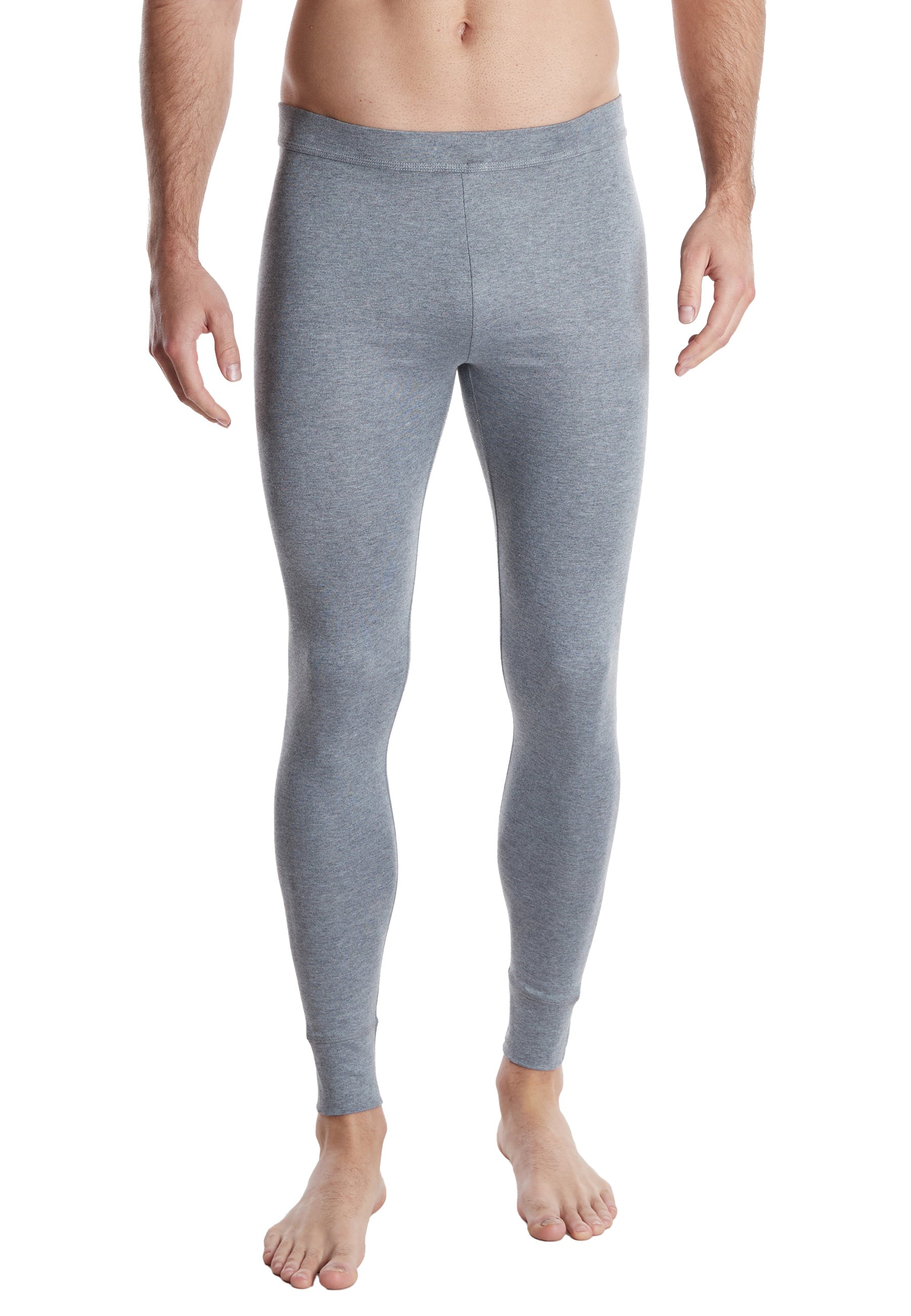 ceceba-herren-lange-unterhose-grau-uni-thermo image 1