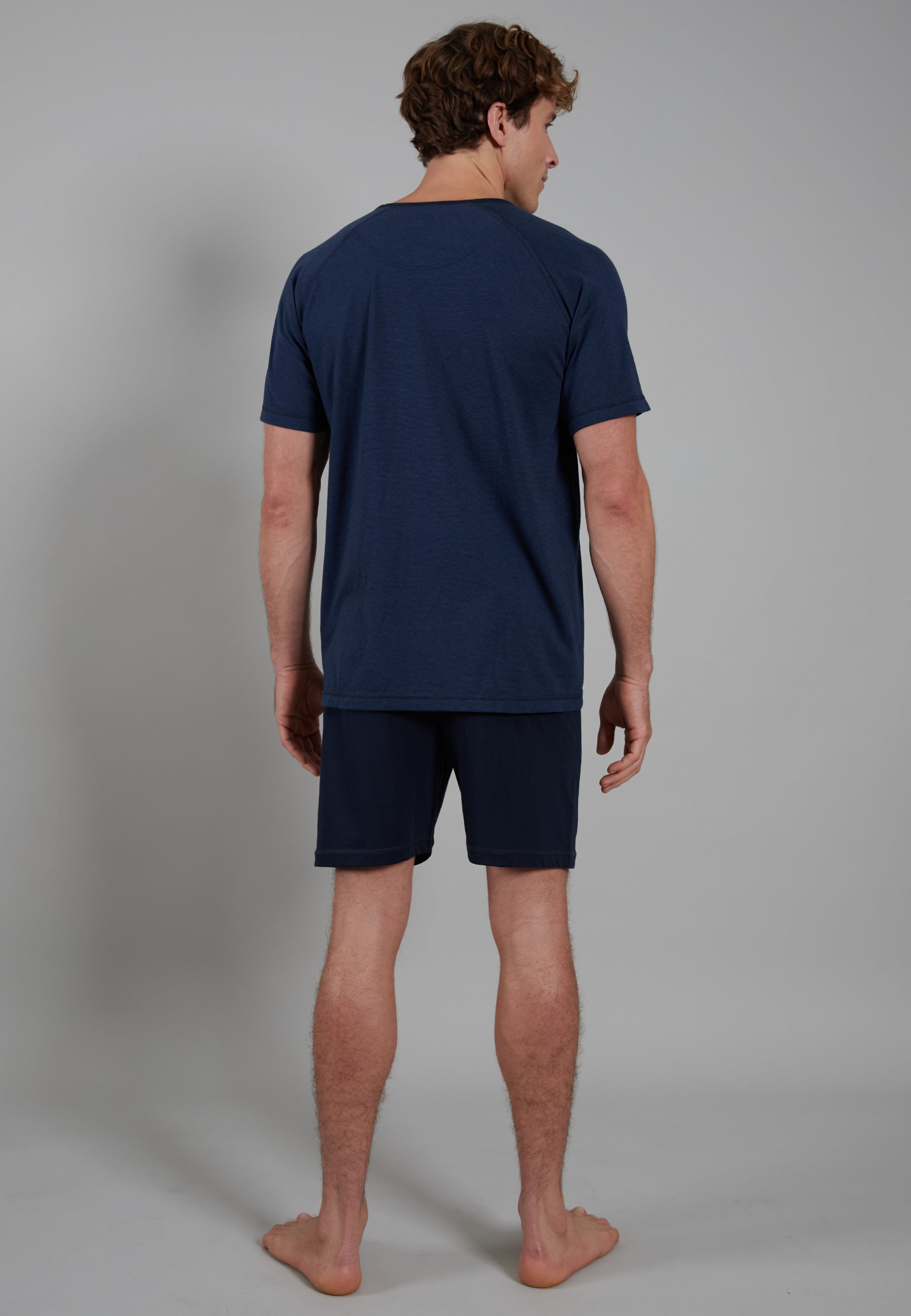 ceceba-herren-shorty-blau-quergestreift-2 image 3