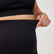 snocks-leggings-premaman-seamless-leggings-premaman-senza-cuciture-in-nero image 6