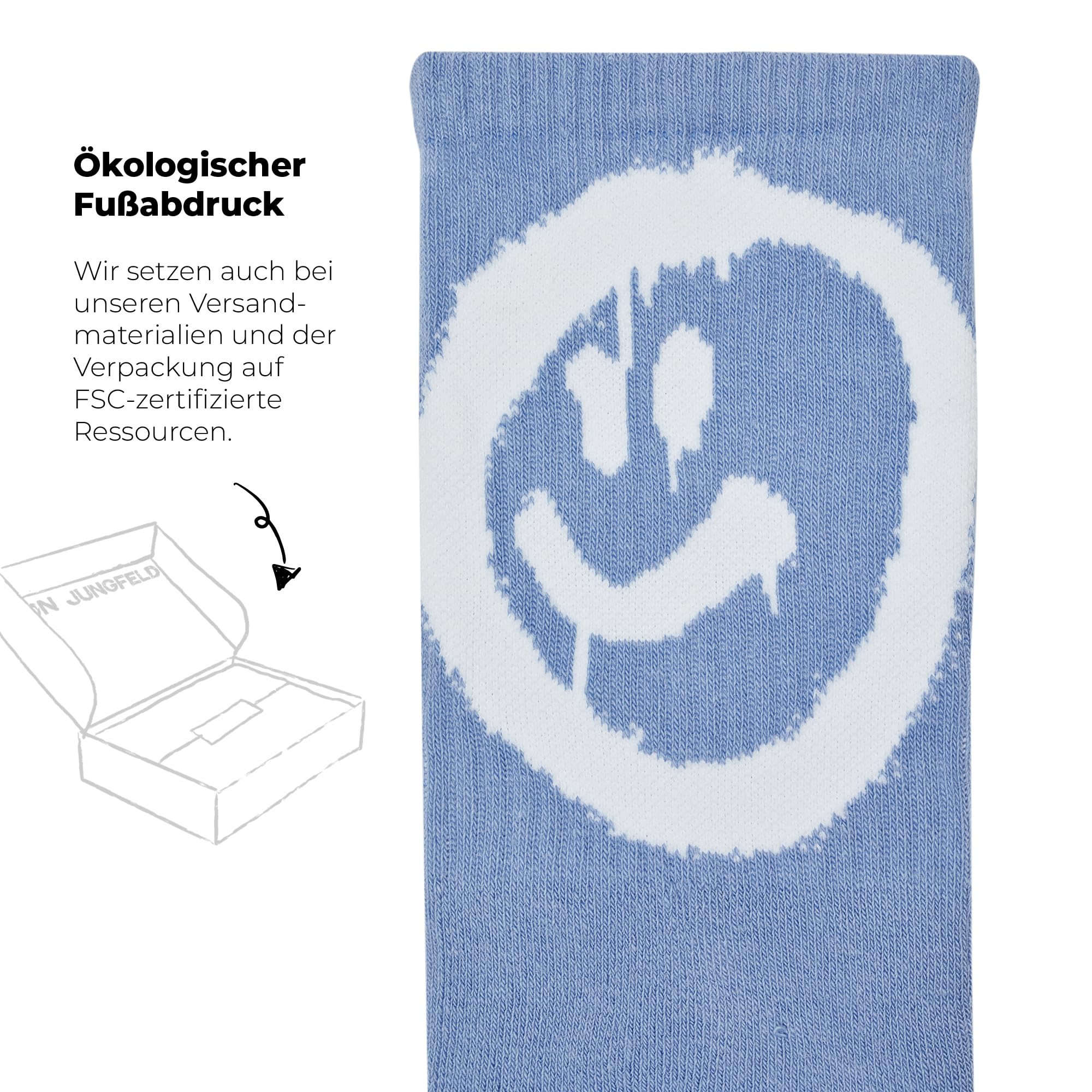 von-jungfeld-tennissocken-crew-socks-bio-baumwolle-2er-set-wei-hellblau-gr-43-46 image 7