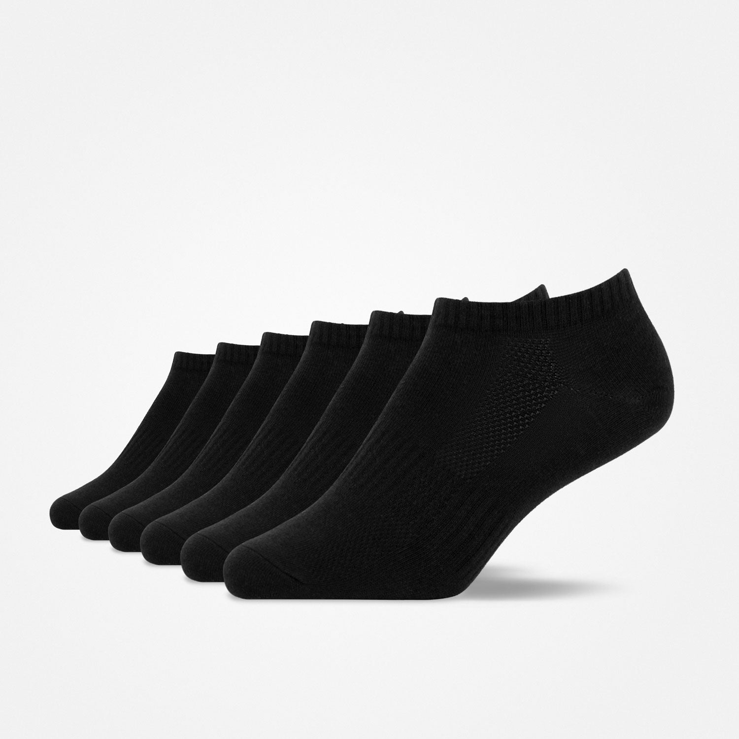 snocks-kinder-sneaker-socken-schwarz-kurze-sneakersocken image 8