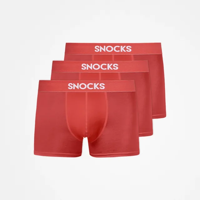 snocks-boxershorts-herren-hibiscus image 1
