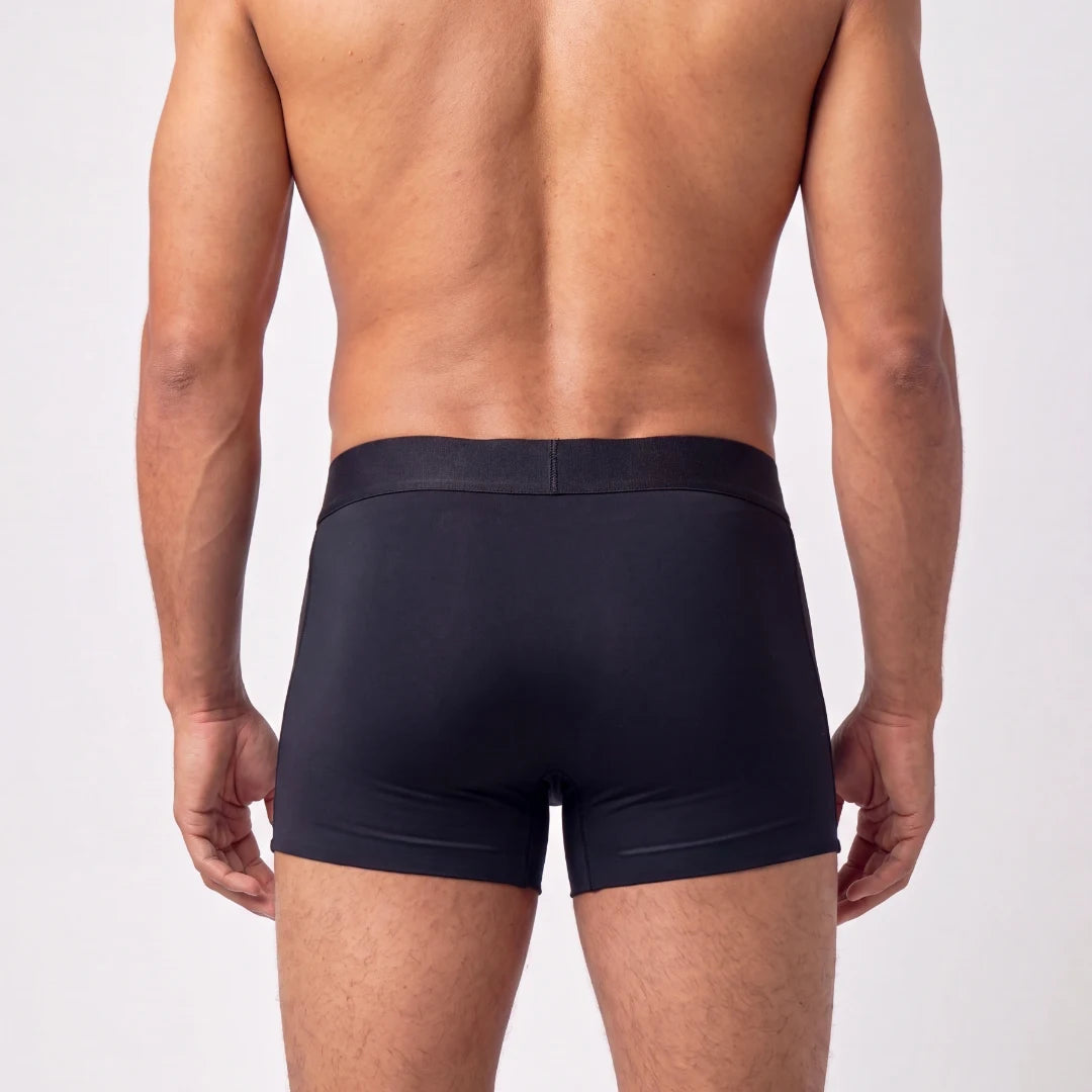 snocks-microfiber-trunks-herren-schwarz-boxershorts image 5
