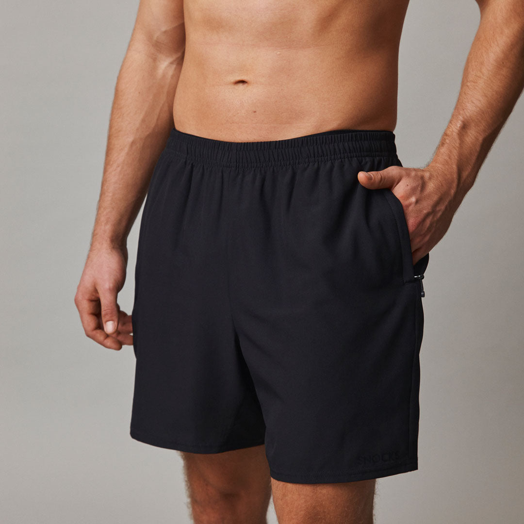 snocks-kurze-sporthose-herren-dunkelblau image 4