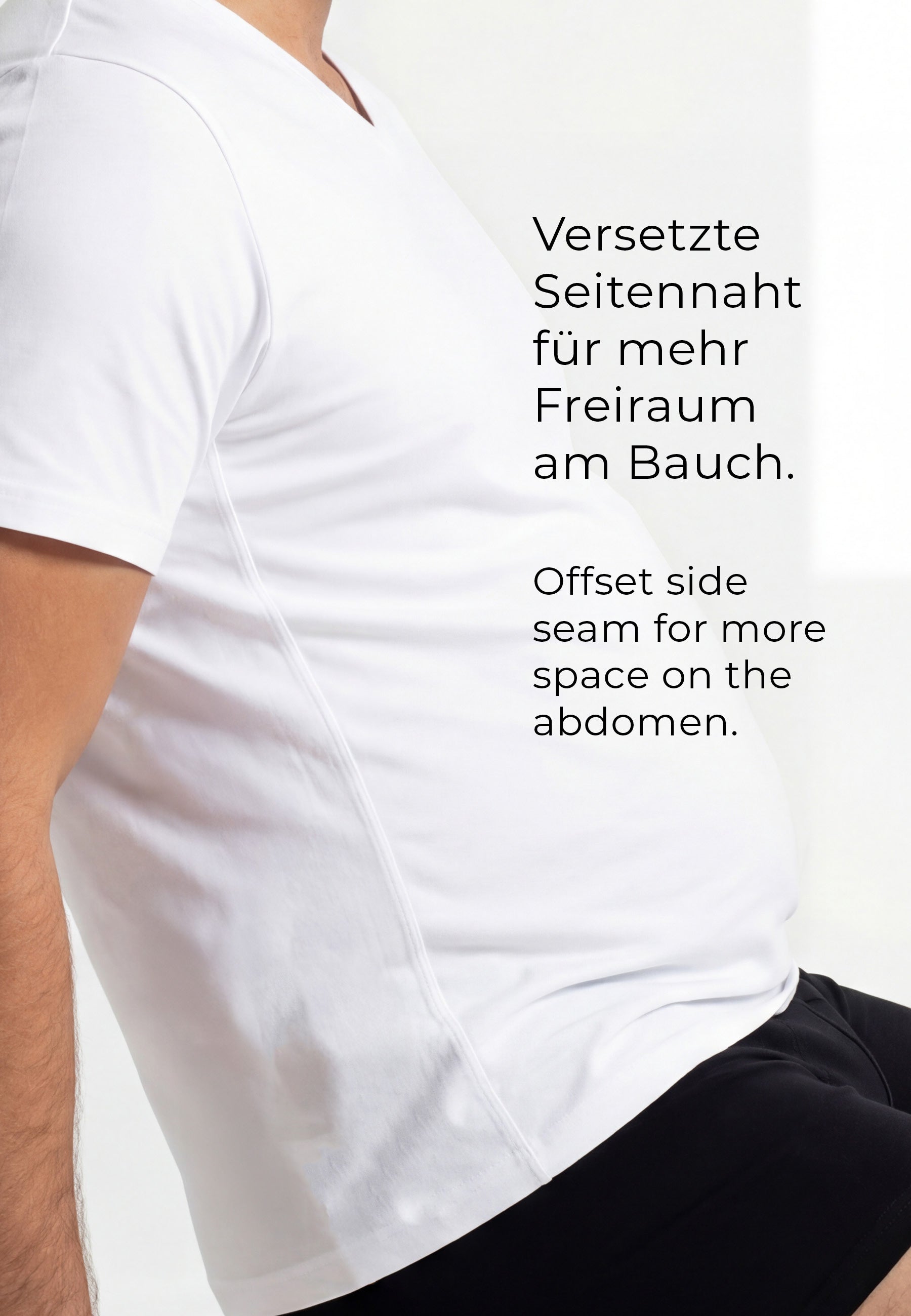 ceceba-herren-t-shirt-wei-uni-2er-pack-konvex-serie image 4