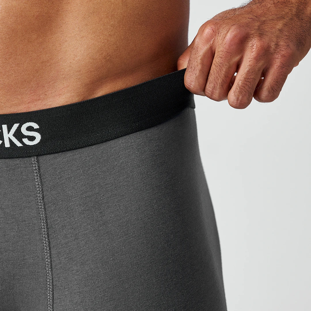 snocks-lange-boxershorts-mix-schwarz-grau-dunkelblau-herren-eng-mit-l-ngerem-bei image 5