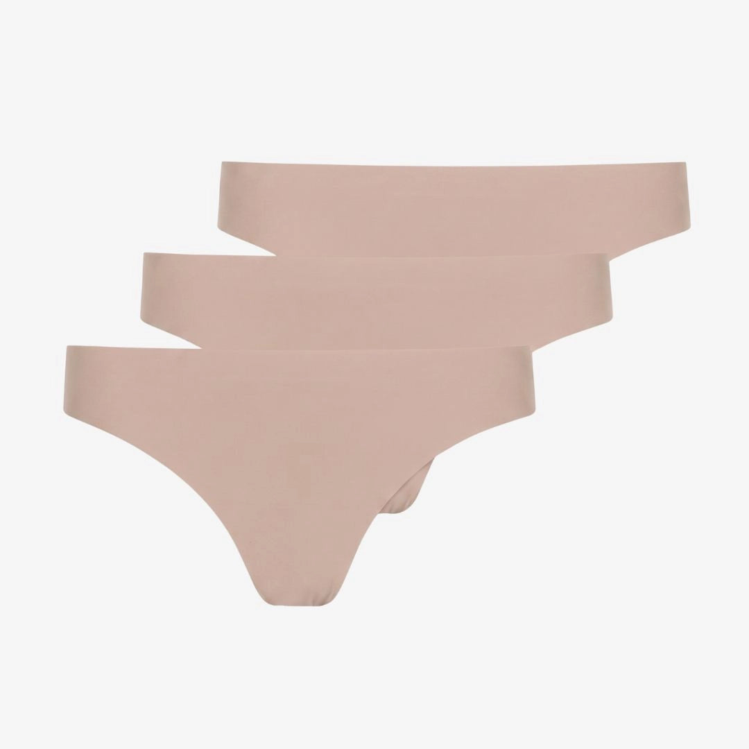 snocks-microfiber-seamless-tanga-beige-nahtlos-damen image 1