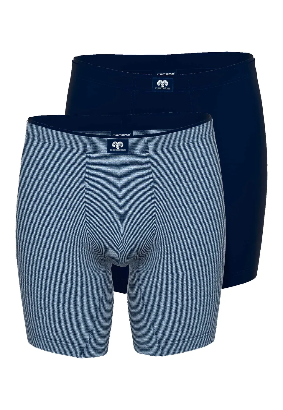 ceceba-herren-long-pants-blau-uni-2er-pack-cyclist image 1