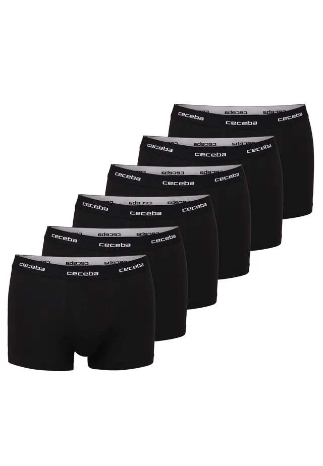 ceceba-herren-pants-schwarz-uni-6er-pack image 1