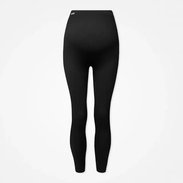 snocks-leggings-premaman-seamless-leggings-premaman-senza-cuciture-in-nero image 1