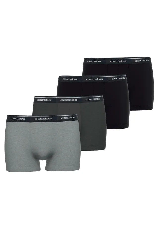 ceceba-herren-pants-grau-uni-4er-pack-feinripp-slip image 1
