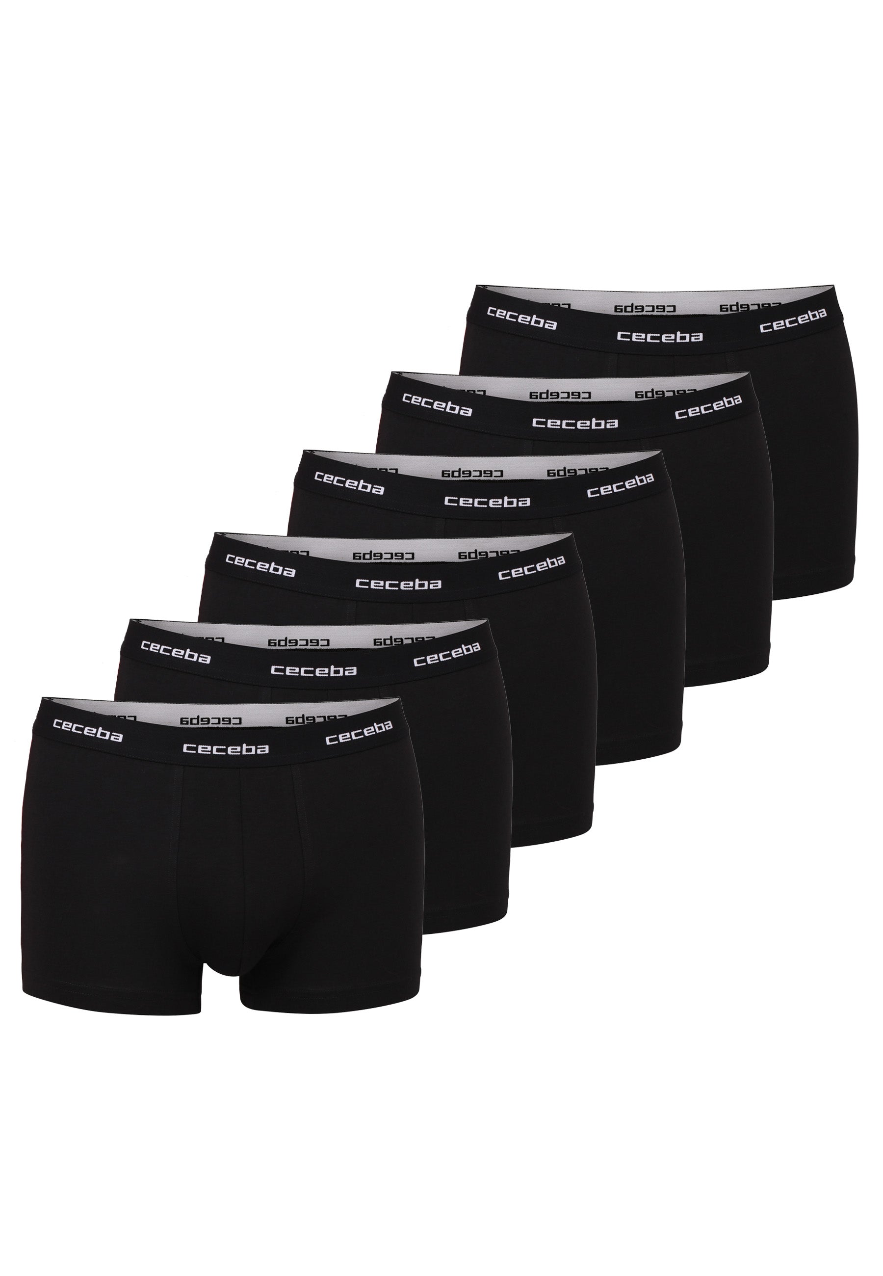 ceceba-herren-pants-schwarz-uni-6er-pack image 1