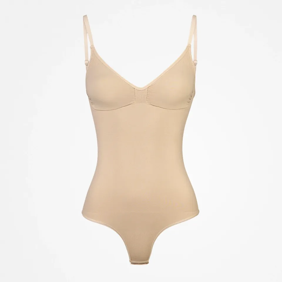 snocks-shaping-body-seamless-damen-beige image 1
