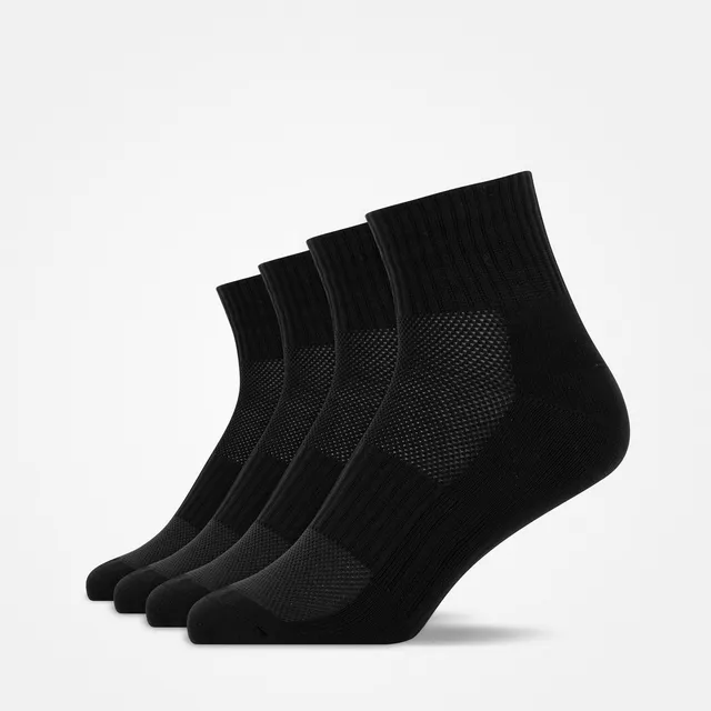 snocks-hohe-laufsocken-halbhoch-schwarz image 1